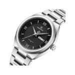 NAVIFORCE NF8030 Silver Stainless Steel Analog Watch For Men - Black & Silver - Image 2
