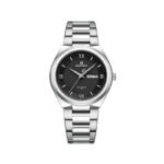 NAVIFORCE NF8030 Silver Stainless Steel Analog Watch For Men - Black & Silver