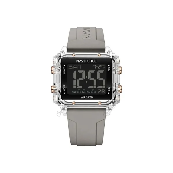 NAVIFORCE NF7101 Silicone Strap Unisex Watch