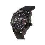 NAVIFORCE NF9117 PU Leather Analog Watch for Men - Black - Image 2
