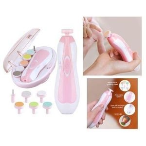 Baby Nail Trimmer, Electric Nail Trimmer for Newborns Safe and Gentle Baby Nail Care Pink Colour