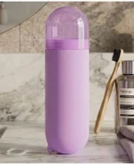 Portable Toothbrush Holder Toothbrush Cover Storage, Portable Dust-Proof Toothbrush Cases Toothbrushes Holder for Daily and Travel - Image 3