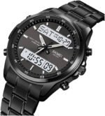 Skmei Multifunctional LED Digital Men’s Watch (2049)–Black - Image 2