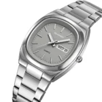 Skmei 2420 Multifunctional Quartz Watch for Men- Silver & Grey - Image 2