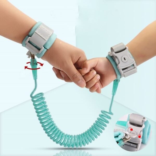 Baby Child Anti Lost Safety Wrist Link Harness Strap Rope Leash Walking Hand Belt
