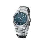 Curren 8439 Luxury Analog Stainless Steel Men’s Watch–Silver Blue - Image 2