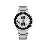 CURREN 8481 Active Chronograph Luminous Watch For Men – Silver