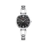Curren 9092 Stainless Steel Women's Watch - Silver Black