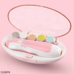 Baby Nail Trimmer, Electric Nail Trimmer for Newborns Safe and Gentle Baby Nail Care Pink Colour - Image 2