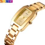 Skmei 1400GLD Fashionable Quartz Stainless Steel Watch for Women - Image 2