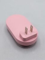Led Mini Night Light Switch Plug-In Led Light Eye Protection Night Light Lamp Use For Bedside Baby Feeding Living Room Pink Colour - Image 3