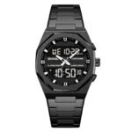SKMEI 2624 Analog Digital Quartz Watch For Men-Black