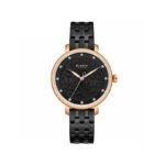 CURREN 9046BLK Black Analog Wrist Watch For Women’s