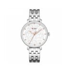 CURREN 9046SLV Analog Wrist Whtch For Women’s Watch- Silver