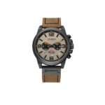 CURREN-8314 Analog Chronograph Men’s Sport Watch-Brown
