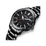Curren 8452 Luxury Stainless Steel Men’s Watch – Black - Image 2