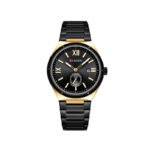 Curren 8471 Luxury Stainless Steel Quartz Watch for Men - Black