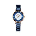 Curren 9072L Analog Wrist Watch For Women’s Watch – Blue
