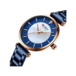 Curren 9072L Analog Wrist Watch For Women’s Watch – Blue - Image 2