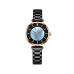 Curren 9072 Analog Wrist Watch For Women’s – Black