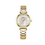 Curren 9072L Analog Wrist Watch For Women’s Watch – Gold