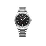 Curren 8452 Luxury Stainless Steel Men’s Watch – Silver & Black