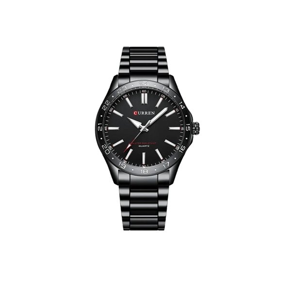 Curren 8452 Luxury Stainless Steel Men’s Watch – Black