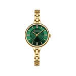 Curren 9097 Analog Women’s Watch – Gold Green