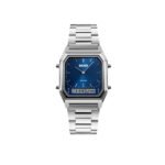 Skmei 1220 Casual Chronograph Stainless Steel Men’s Watch - Silver Blue