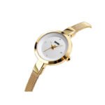 Skmei 1390GLD Gold Thin Quartz Women’s Watch - Image 2