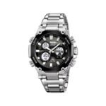 Skmei 2210 Dual Time Display Digital Watch for Men- Silver
