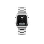 Skmei 1220 Casual Chronograph Stainless Steel Men’s Watch - Silver & Black