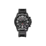 CURREN 8314 Belt Quartz Watch for Men – Black