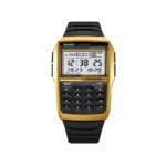 SKMEI 2255 Calculator Style Digital Watch for Men-Gold