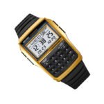 SKMEI 2255 Calculator Style Digital Watch for Men-Gold - Image 2