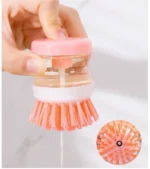 Liquid Washing Pot Brush Automatic Liquid Dish Washing Brush Multi-functional Kitchen Cleaning Accessories Liquid Soap Dispenser - Image 4