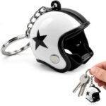 Creative Motorcycle Helmet Key Chain Key Ring - Image 2