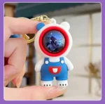 Keyring Teddy Bear Key Chains Girls Creative Cool Stylish Astronaut Suit Play Bear Keychain Kids - Image 3
