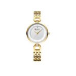 Curren 9052 Quartz Stainless Steel Watch for Women – Gold & White