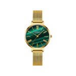 Curren 9076 Quartz Women’s Watch – Gold Green