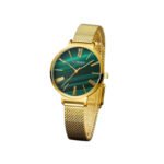 Curren 9076 Quartz Women’s Watch – Gold Green - Image 2
