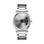 Skmei 1260 Stainless Steel Band Waterproof Men’s Watch-Silver