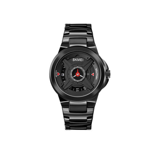 SKMEI 1699 Quartz Luxury Brand Wrist Watch for Men- Black